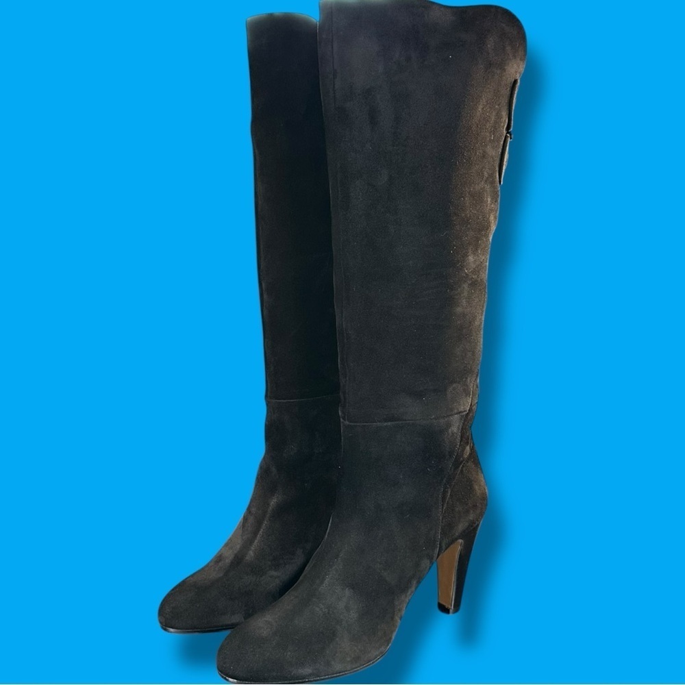 Nwt Sarah Flint ‘Marina 85’ Boot In “Black Crosta Suede Leather” Size 11 — image 8 of 8